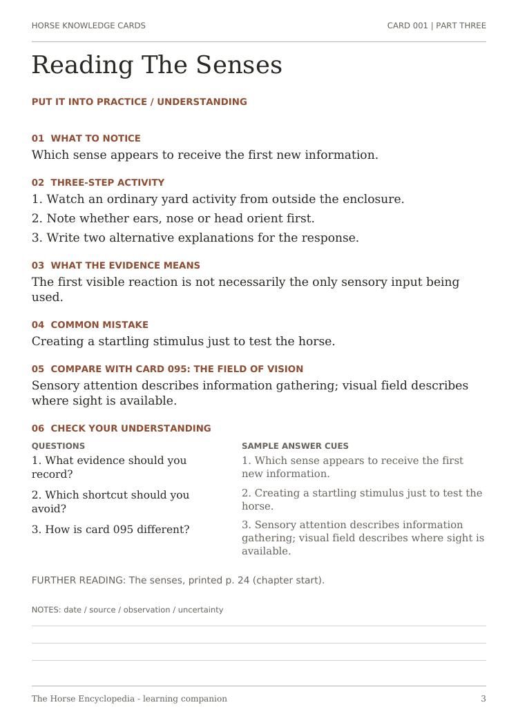 Matching Put It Into Practice activity page